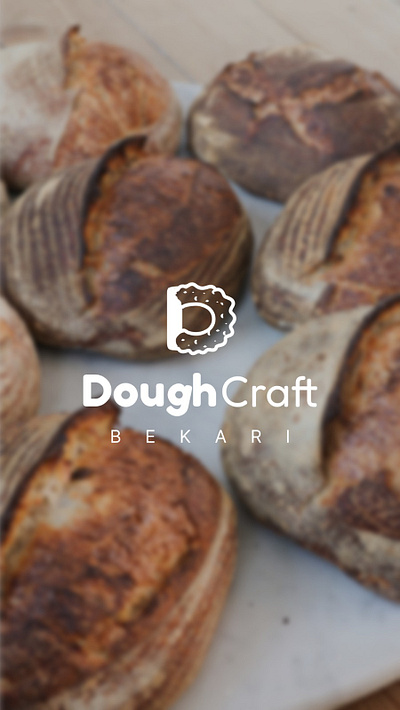 Dough Craft Logo Design bakery branding design dribbble figma graphic design graphicdesign logo logodesigner logomark logotype