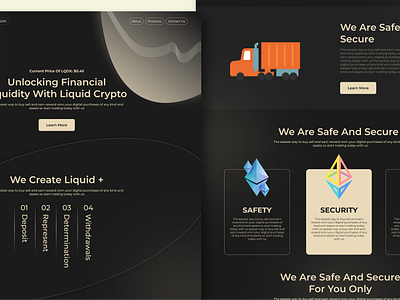 Crypto Web Design crypto ui crypto web design ui web design