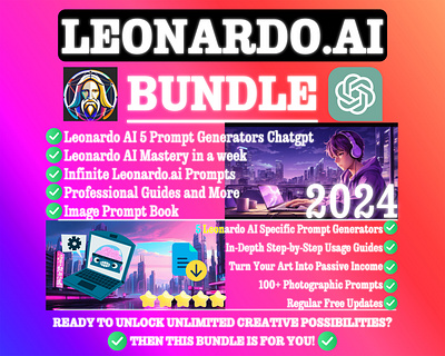 Leonardo Ai Prompts Bundle 2024 chatgpt prompt chatgpt prompts gpt 2024 leonardo ai leonardo ai prompts prompt generator