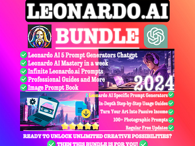 Leonardo Ai Prompts Bundle 2024 chatgpt prompt chatgpt prompts gpt 2024 leonardo ai leonardo ai prompts prompt generator