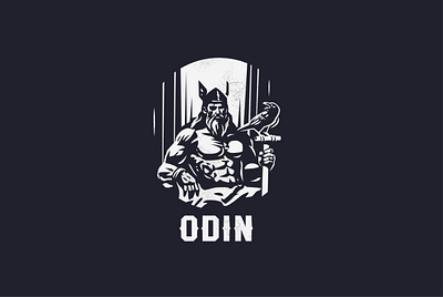 Odin god logo odin scandinavian