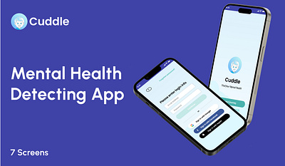 Mental Health Detecting App mentalhealth mobileapp mobileui telemedicine ui uiux userexperience userinterface marketing uxdesign