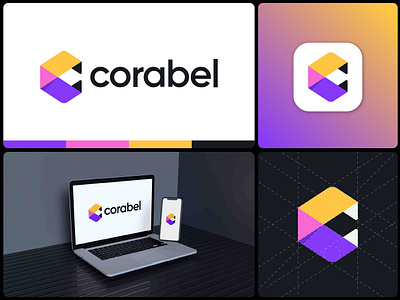 Corabel colorful gradient logo designs 99designs arrow best logo design best logo designer brand identity branding c letter mark c logo colorful corabel fiverr fox logo gradient initial logo lettermark logo logodesign modern logo unique logo wordmark