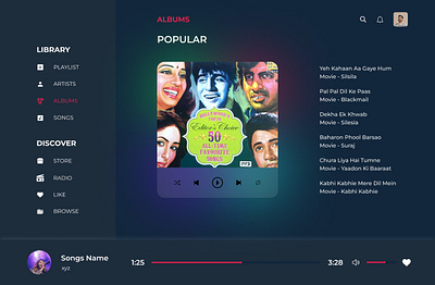 Music Player WebApp webapp website
