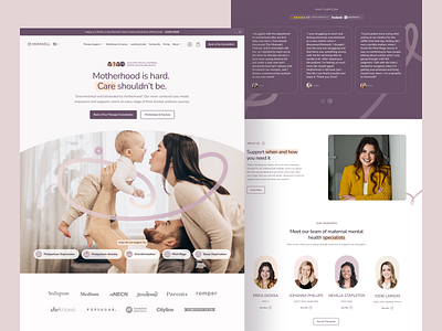 Website Design for the Healthcare Saas Product clean website healthcare website mother health website responsive website saas website web design website design website designer website ui design website uiux website ux design wellness website
