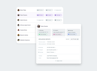 Point CRM (Directory) - CRM crafted with small business in mind crm design ui ux web