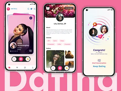Dating App Design app design app uiux design dating app dating app design dating app development dating app uiux dating app uiux design dating application design design mobile app design mobile app development mobile app uiux design uiux design