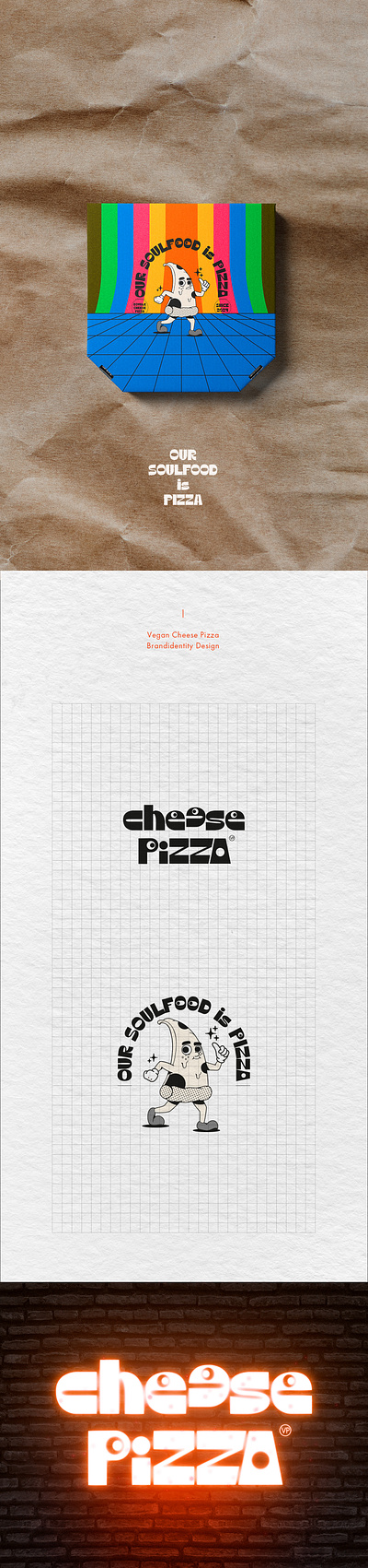 Our Soulfood is PIZZA _ Brand Design branddesign branding graphic design logo design typography