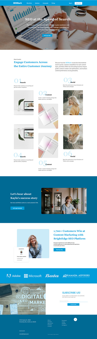 Agency Website UI Design branding graphic design ui