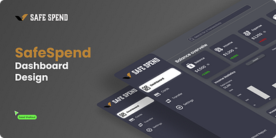 Safe Spend | Financial Dashboard branding dashboard design financial ui ux