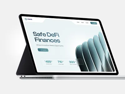 Web 3.0 blockchain clean crypto defi finance ui web3.0 website