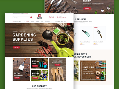 E-commerce Web Design ui ux web