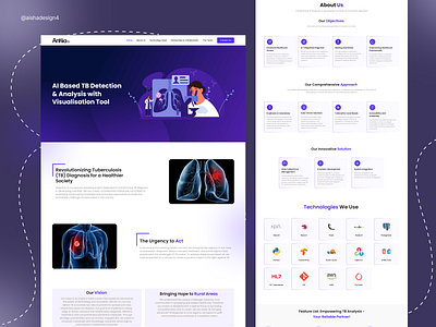 Antilia TB Website aboutus aboutuspage aboutuspageui branding cover page designing tb ui uiux uiuxdesigning website websitedesign websitefortb websiteui