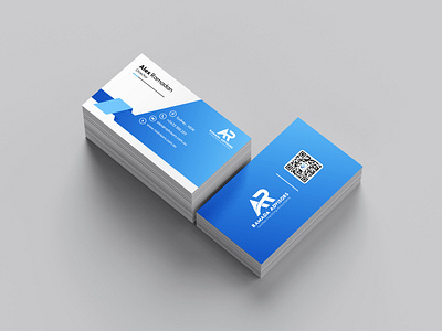 Accounts Firm Business Card business card card design