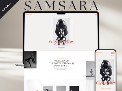 SAMSARA - Showit Website Template aesthetics branding design elegant graphic design modern and pilates pilates studio showit sophisticated template web design website wellness yoga yoga studio yogabizlab