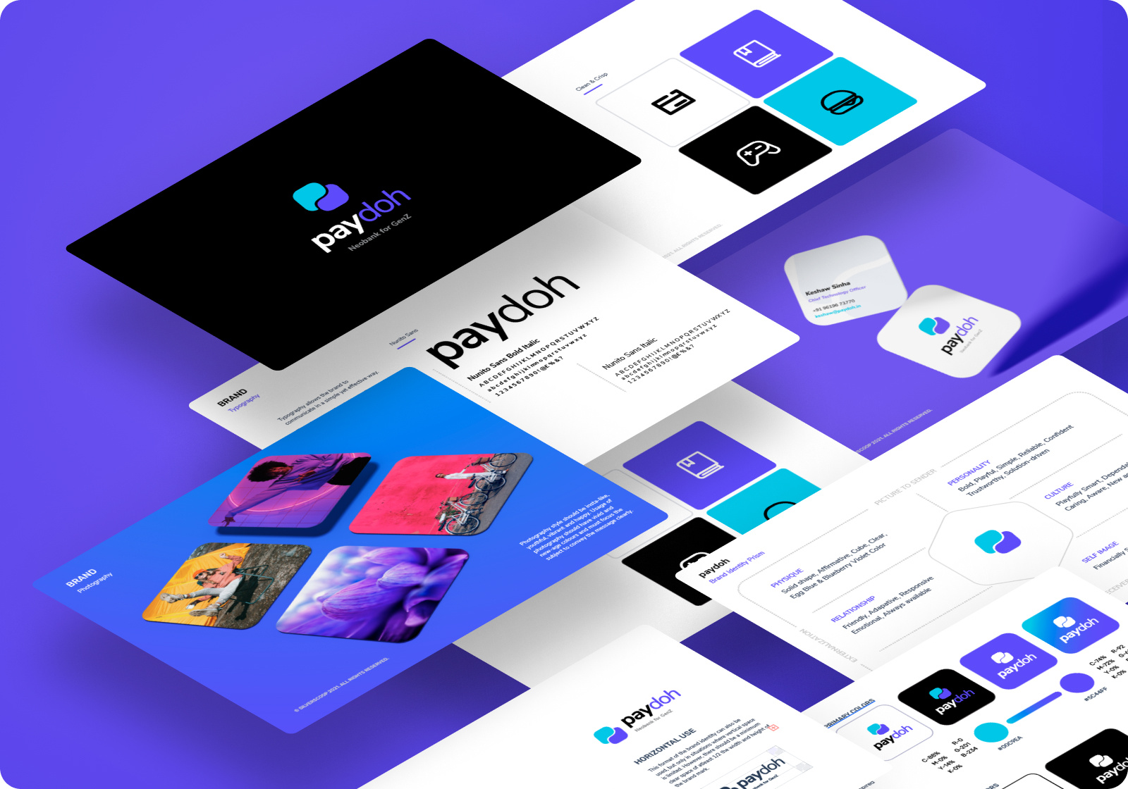 Example of Fintech Branding + Product UI/UX Design