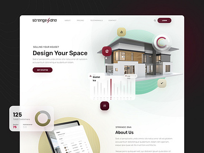 SAAS Product Design for Home Staging Companies.