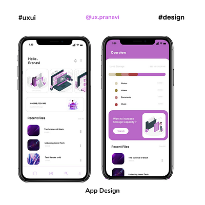 FILE MANAGER appdesign figma interface mobiledesign ui ux uxui