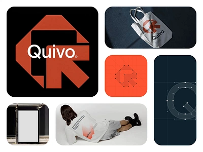 Quivo©️ brand branding design finance financial icon invest investment logo logodesign minimal startup tech venture venturecapital