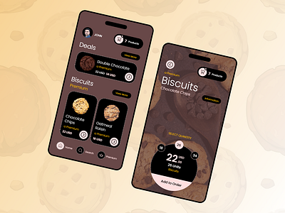 Cookies eCommerce App UI Design app ui design cookies ecommerce app design ecommerce app design ecommerce app ui design ecommerce ui ui ui design