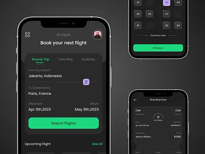 Flight Booking app design application design booking flight ticket travel ui ux ux design
