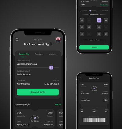 Flight Booking app design application design booking flight ticket travel ui ux ux design