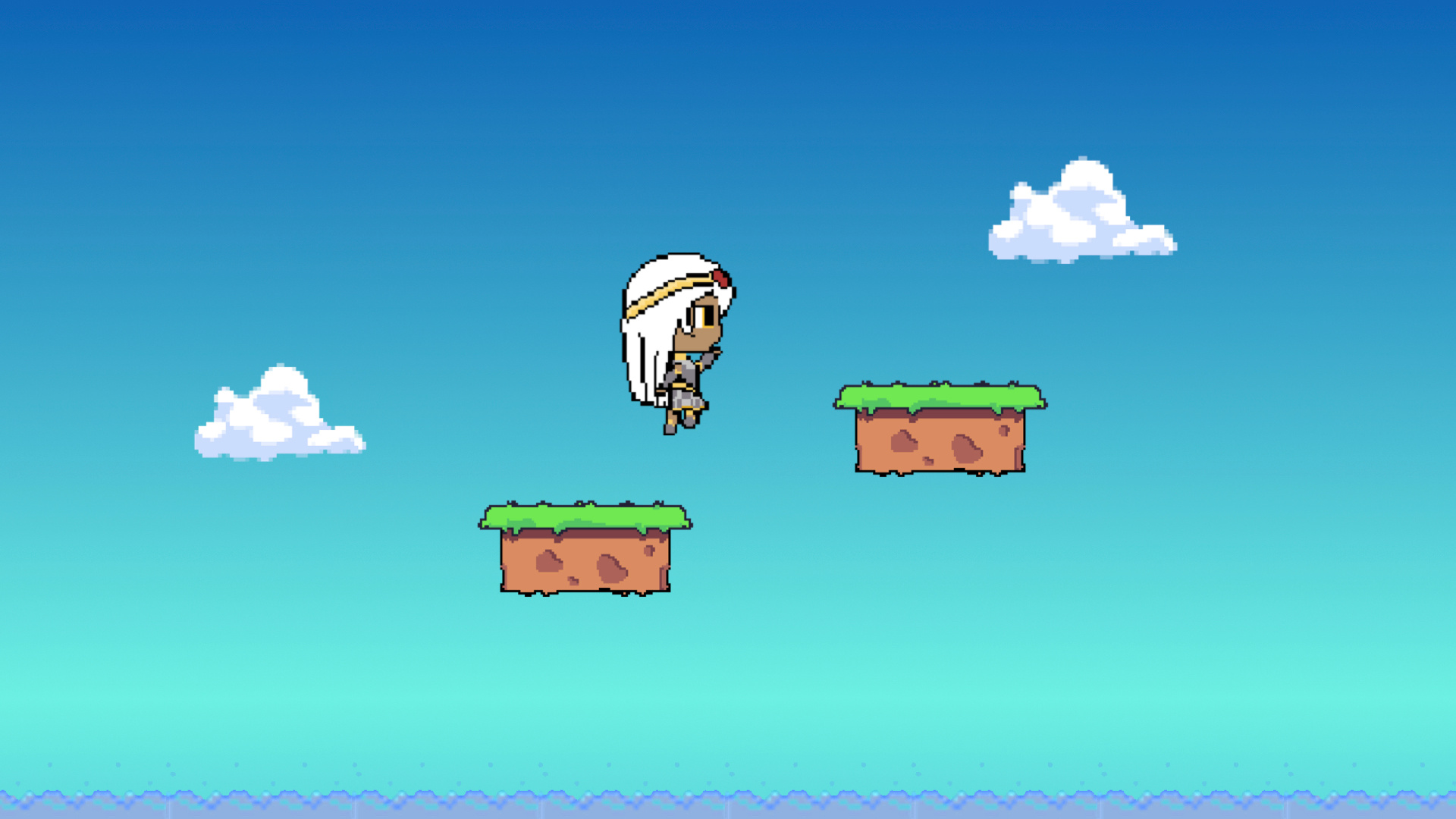 Example of Quest: UP! Pixel Art Game