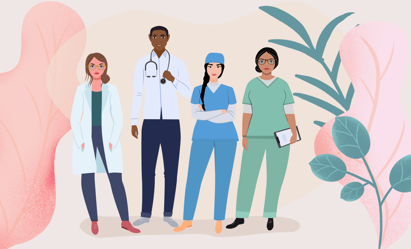 MD team here to help illustration