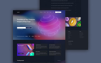 Crypto landing page crypto landing page nft tockens website