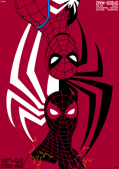 Marvel’s Spider-man 2 - two side poster [dwustronny plakat]
