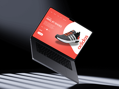 adidas shoes landing page ui design app design figma landing page ui design prototyping ui uiux design web design wireframing