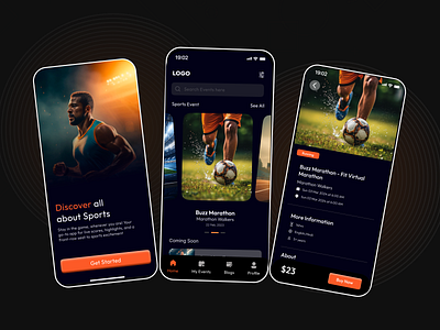 Discover Sports animation graphic design motion graphics ui