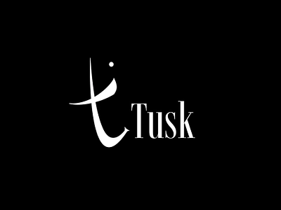 Tusk modern logo branding design designconcept figma graphic design graphicdesign graphics illustration logo logo design ui ux vector