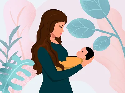 Fertility while having Ovarian Cancer illustration illustrator