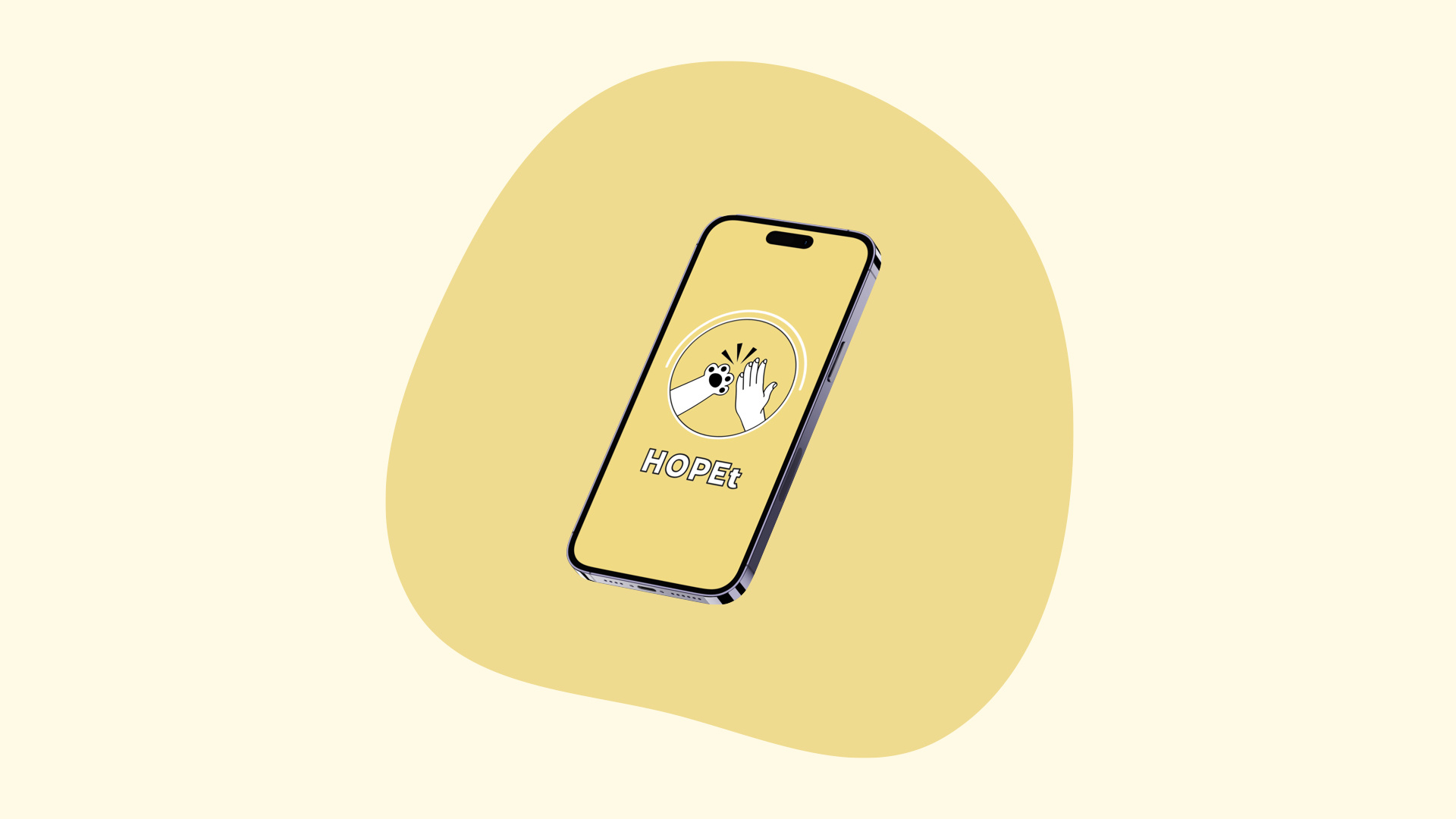 Example of Mobile UI/UX Design - HOPEt