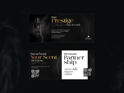 Brochure Design animation branding brochure design graphic design logo motion graphics perfume company post premium postcard printdesign