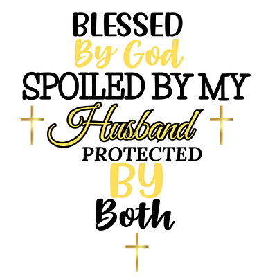 Blessed by God design digital files graphic design illustration png