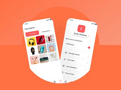 UseBetter Profile Screen graphic design motion graphics ui ux