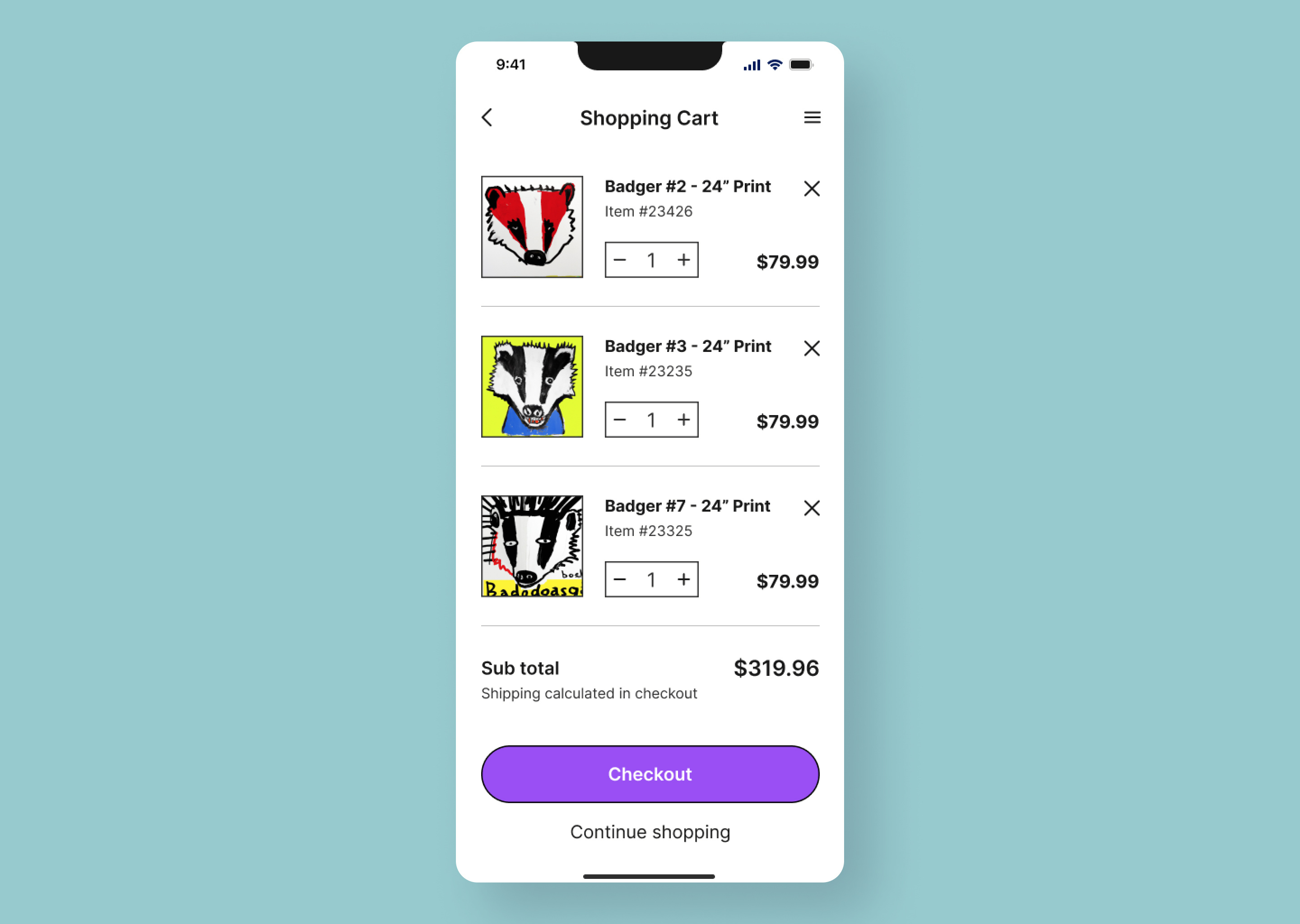 DAY 058 / SHOPPING CART ai cart checkout daily ui dall e dalle ecommerce generative art shopify shopping shopping cart ui webshop