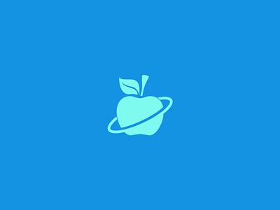 Apple Planet  apple apple icon apple logo apple logo design apple vector branding graphic design icon logo logo design planet planet icon planet logo planet vector space space logo