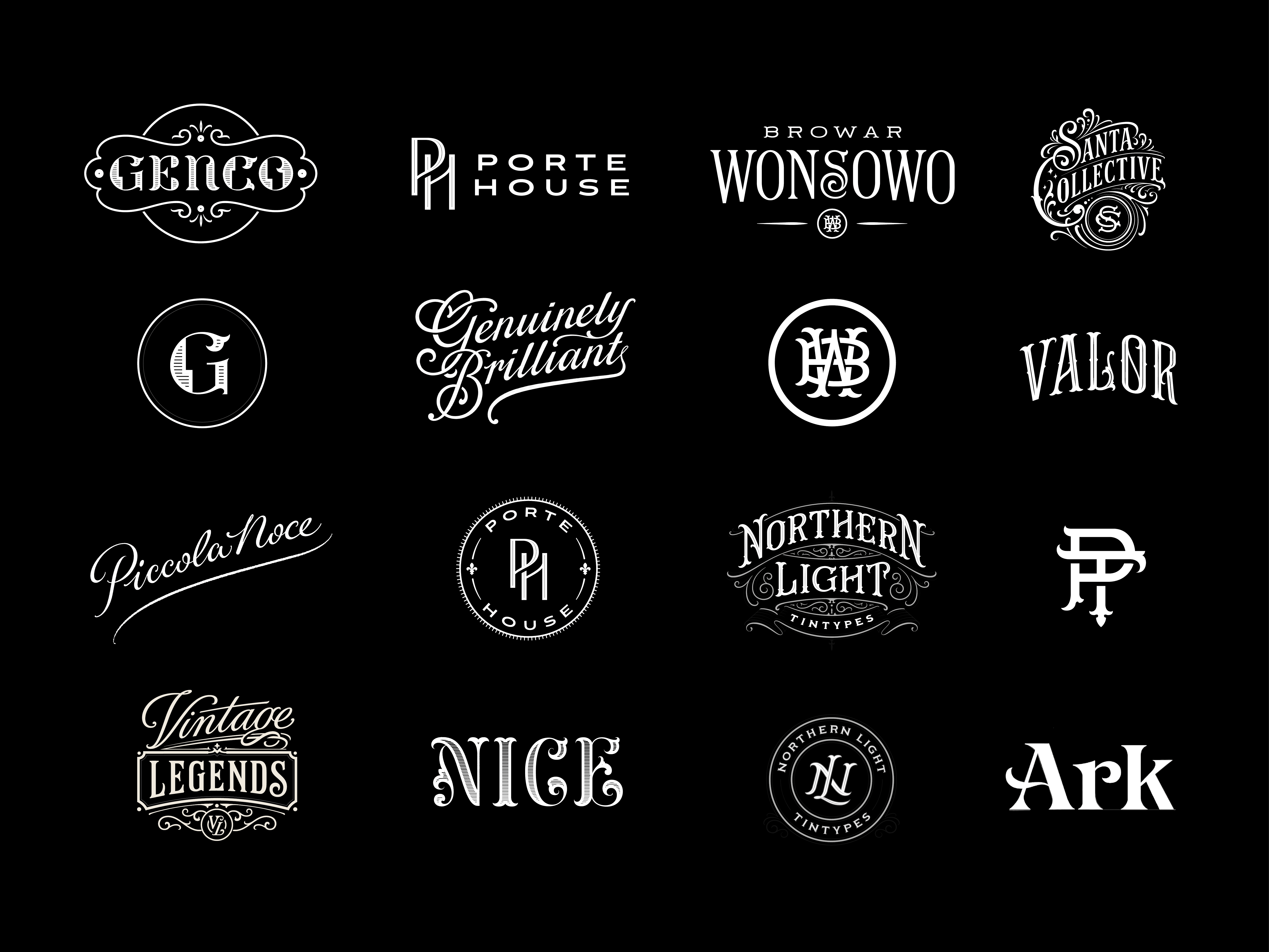 Example of Various 2023 logos, part 1