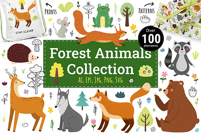 Forest Animals Collection cartoon