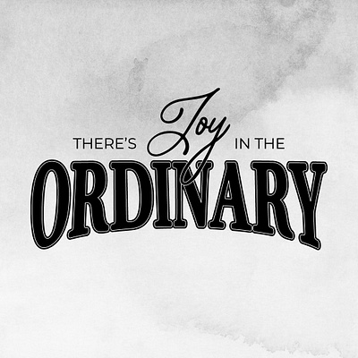 Ordinary design graphic design quote saying typography