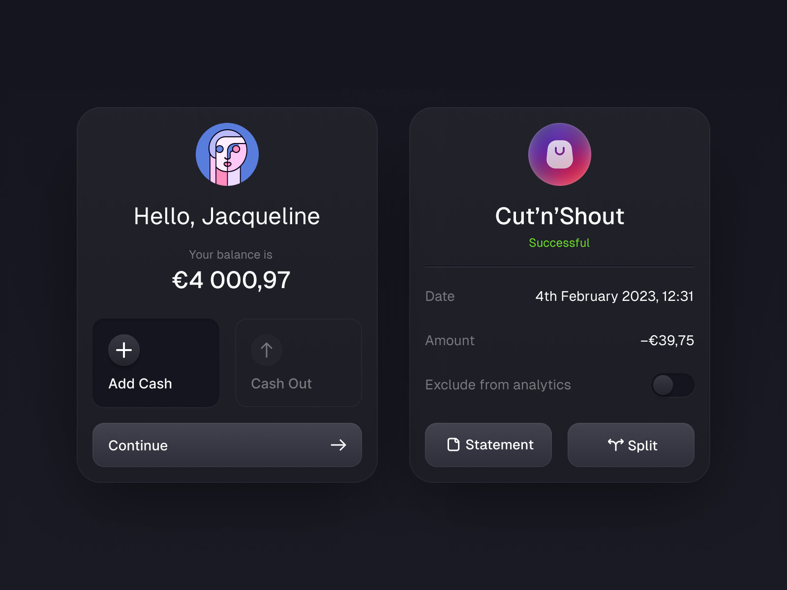 Web App Widgets by Alexander Zaytsev on Dribbble