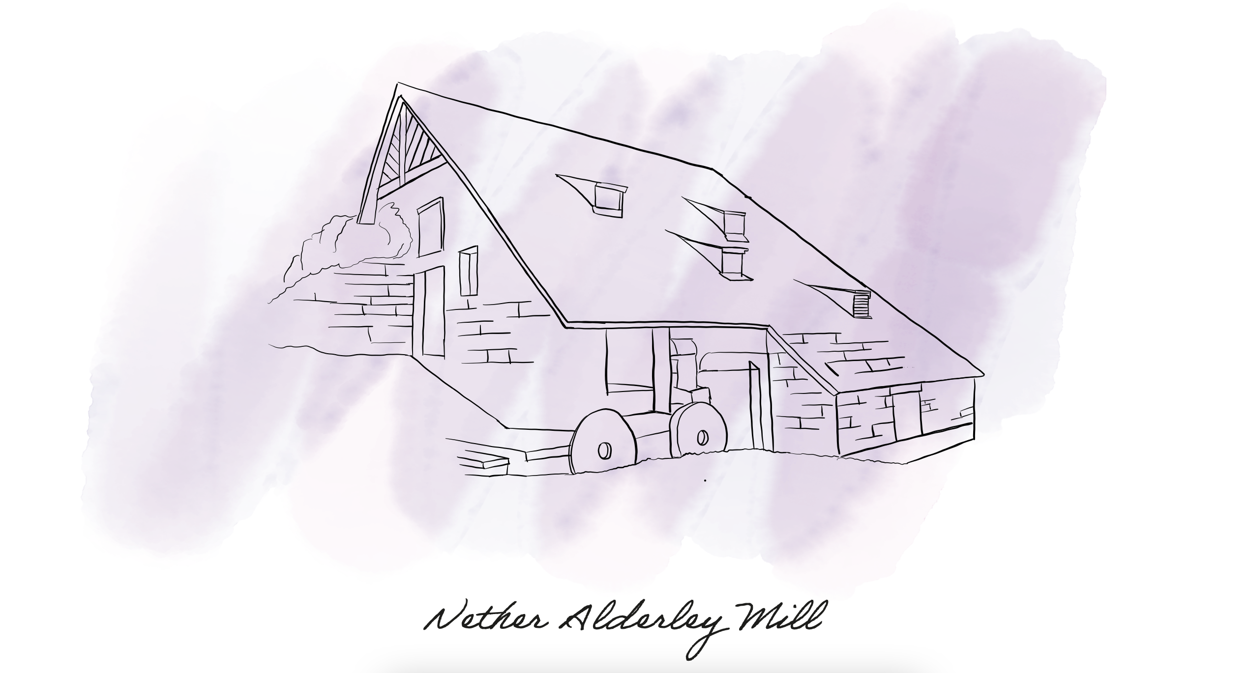 Buildings across UK and US illustrations