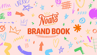 Noah's Youtube Launch - Brand Identity brand identity branding graphic design graphic elements logo logo design mockups