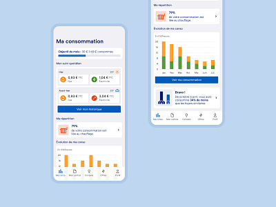 "EDF & Moi" App Redesign app