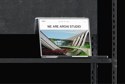 ARCHI - Exterior Design Studio 3d branding design graphic design illustration logo typography ui ux vector