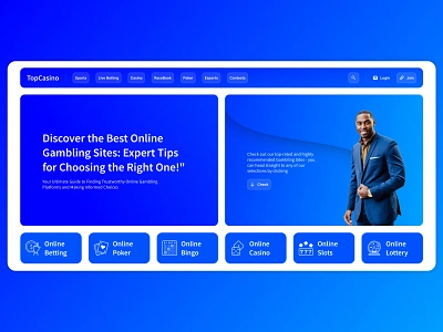 Gambling | First section bet blue casino expert figma first section gambling online slots ui