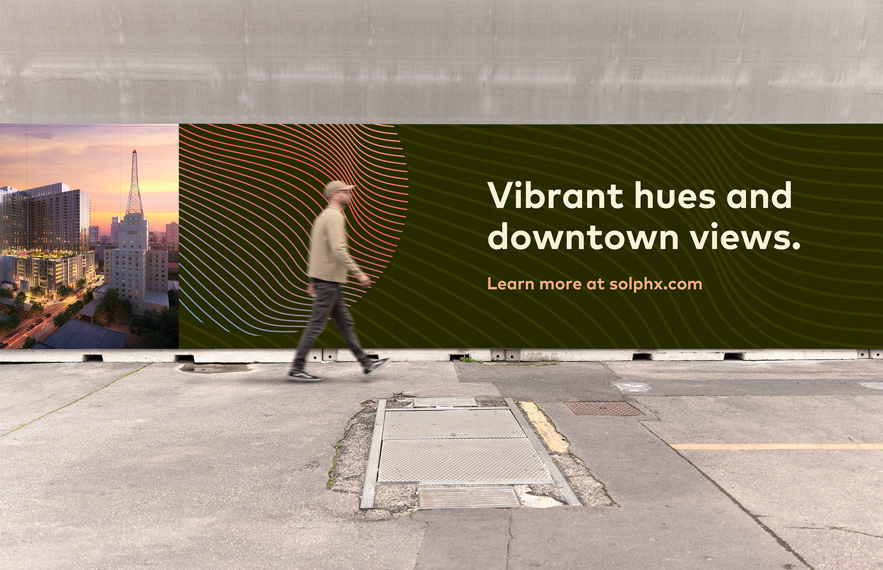 Sol Modern Collateral advertisement banner brand branding construction banner design graphic design logo logo design logodesign logotype tote bag tshirt typography